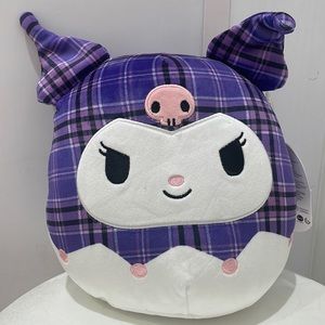 Kuromi Squishmallow (Plaid)